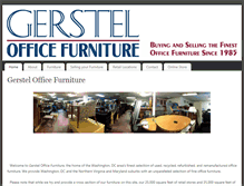 Tablet Screenshot of gerstelofficefurniture.com